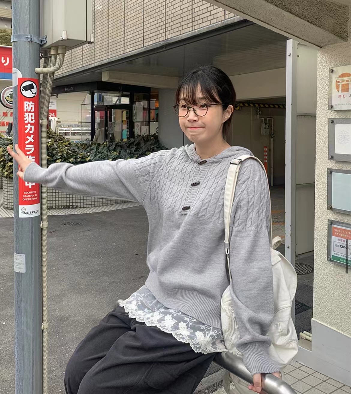 PLUS82直郵韓國代購㊣女裝新款25春夏職業休閑推薦熱賣針織衫PLUS82針織衫圖色2