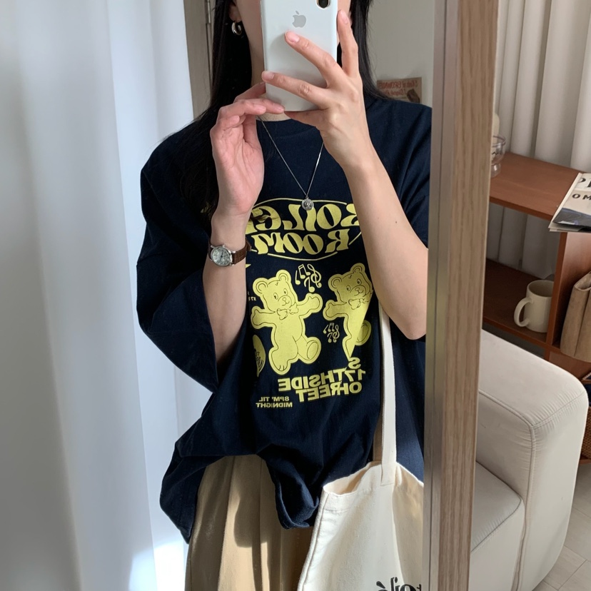 FROMJINI直郵韓國代購㊣女裝新品熱賣25春夏人氣推薦休閑T恤FROMJINIT恤