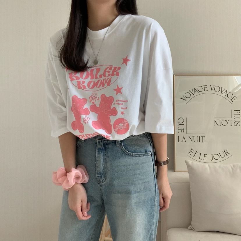 FROMJINI直郵韓國代購㊣女裝新品熱賣25春夏人氣推薦休閑T恤FROMJINIT恤