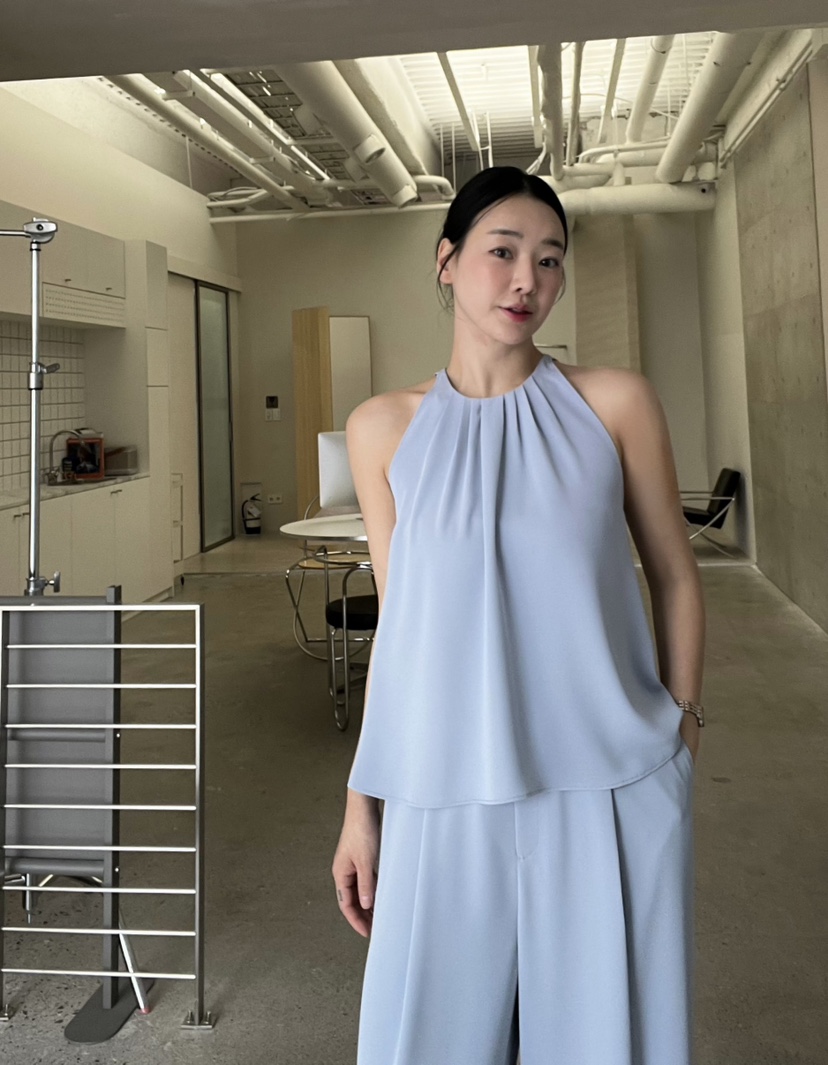 VERNI直郵韓國代購㊣女裝新品時尚25春夏人氣休閑推薦吊帶背心VERNI吊帶/背心