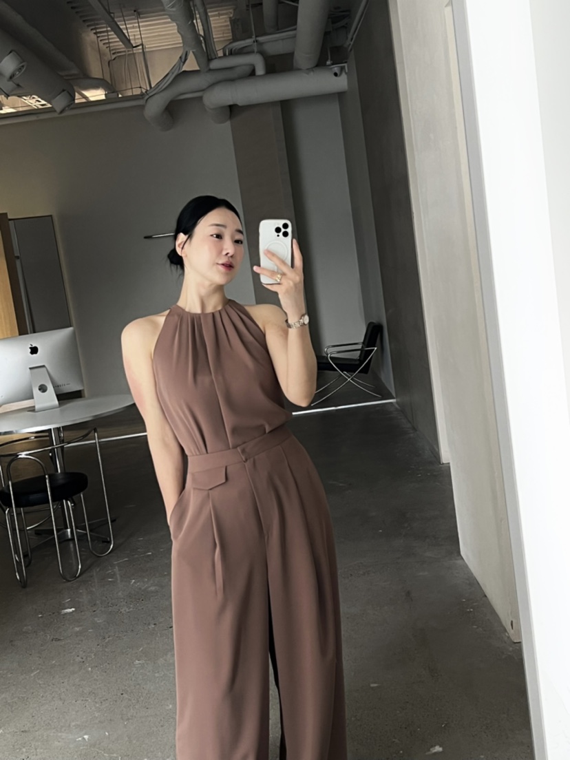 VERNI直郵韓國代購㊣女裝新品時尚25春夏人氣休閑推薦吊帶背心VERNI吊帶/背心