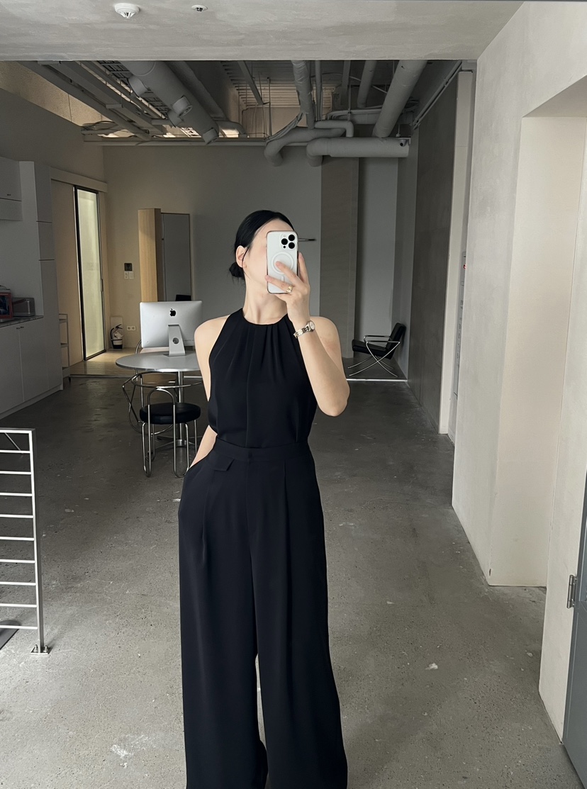 VERNI直郵韓國代購㊣女裝新品時尚25春夏人氣休閑推薦吊帶背心VERNI吊帶/背心