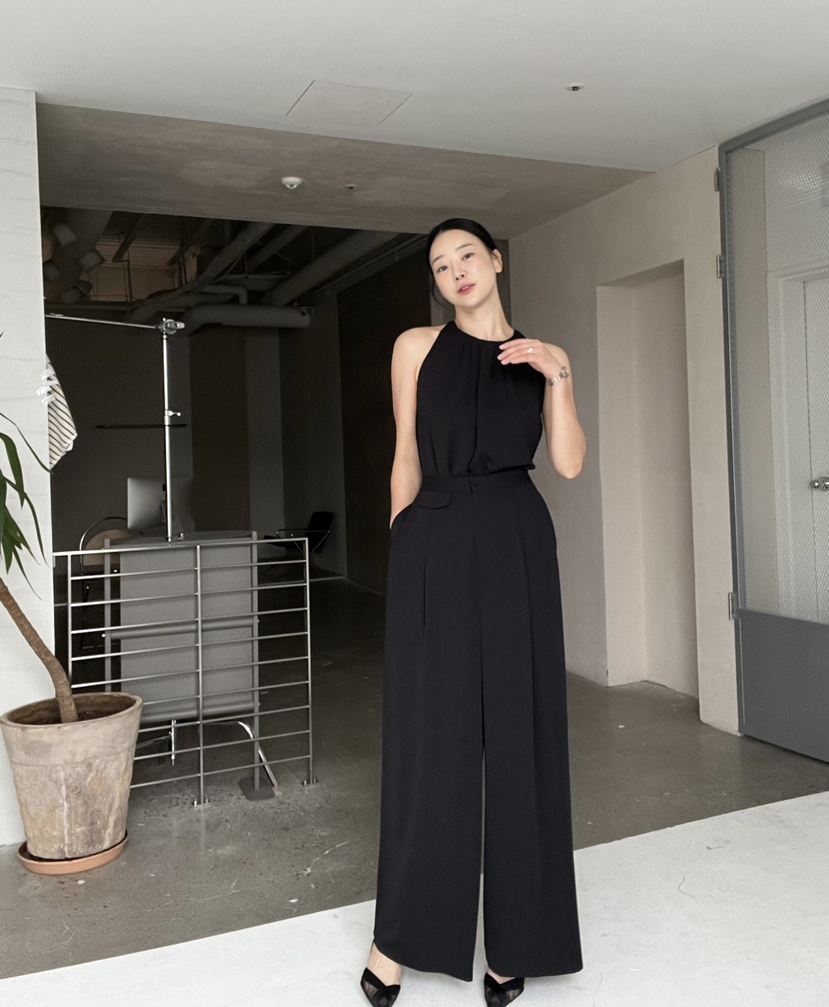 VERNI直郵韓國代購㊣女裝新品時尚25春夏人氣休閑推薦吊帶背心VERNI吊帶/背心