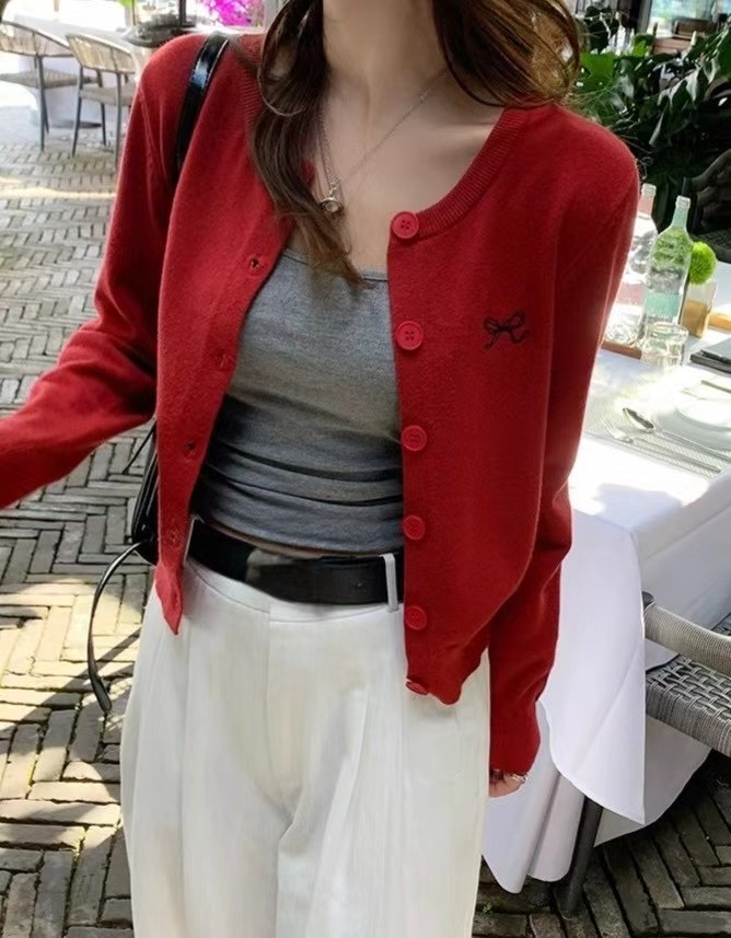 PLUS82韓國直郵㊣東大門實拍女裝新品時尚休閑人氣25春夏針織衫PLUS82針織衫圖色2