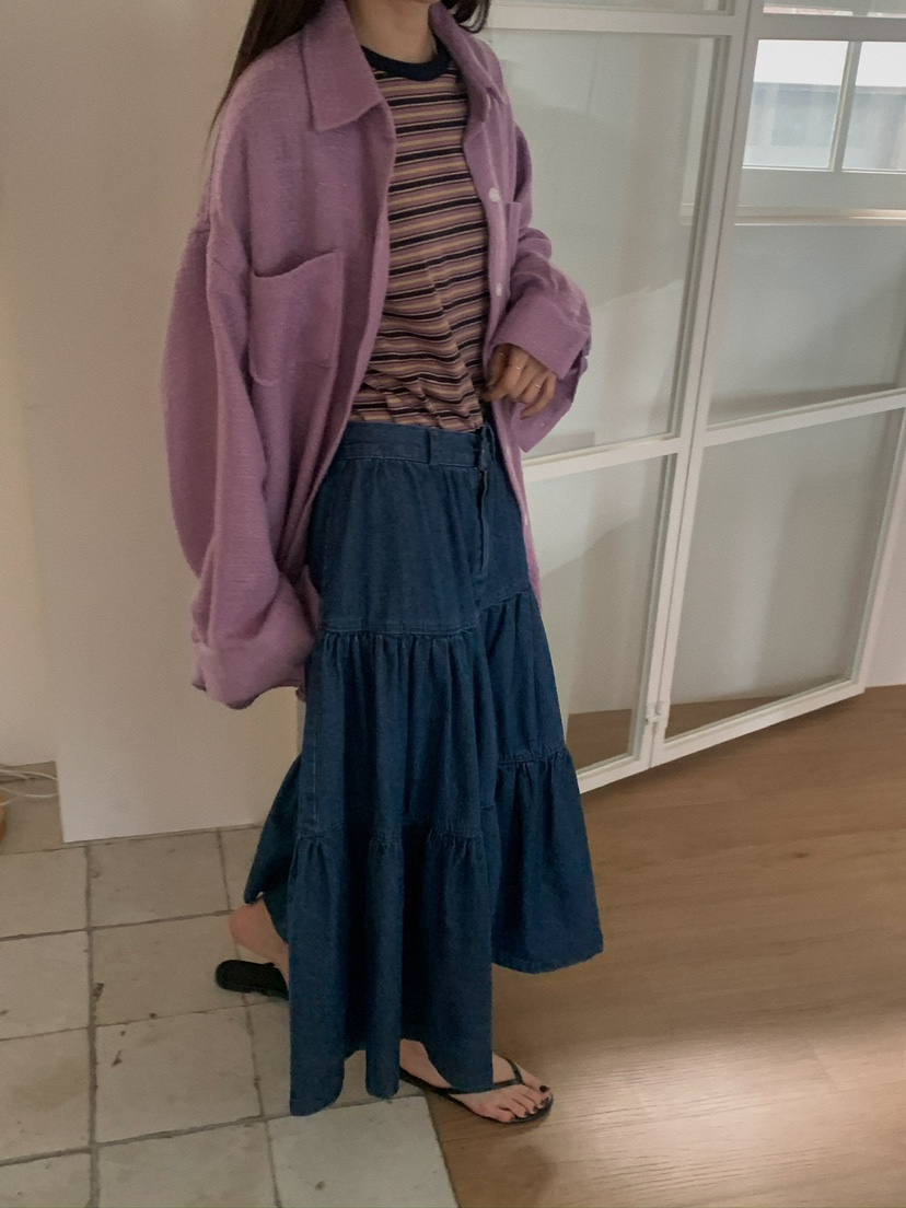 CAMEL-P韓國直郵㊣東大門實拍女裝新品25春夏襯衫蕾絲衫粗花呢Came_l 家襯衫/蕾絲衫