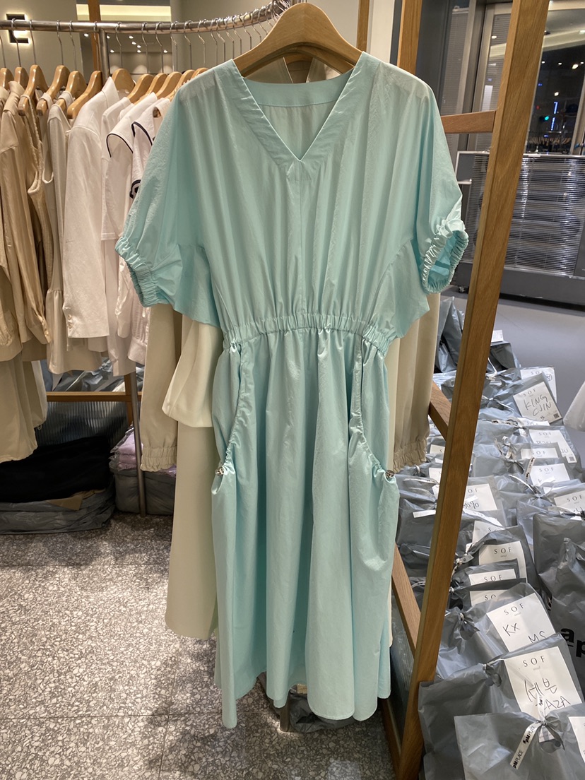 SOF直郵韓國代購㊣女裝新款時尚職業25春夏熱賣推薦人氣連衣裙SOF連衣裙圖色3