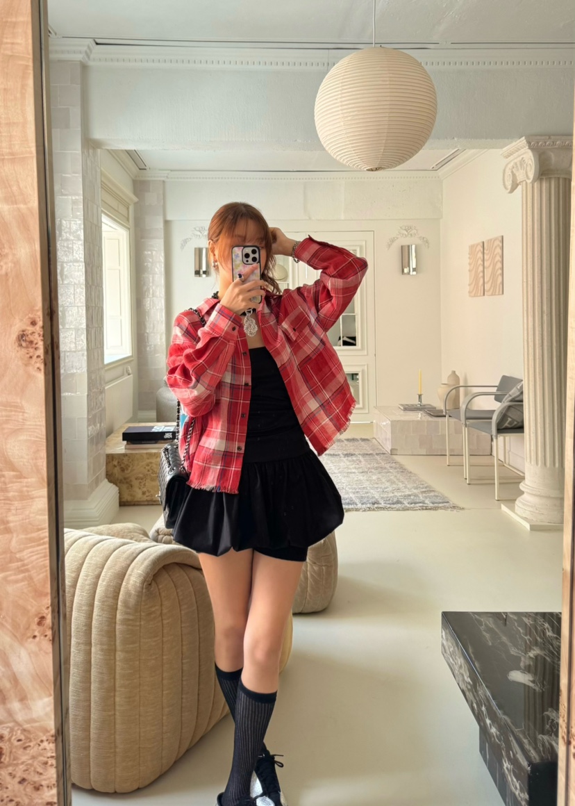 OUPPT韓國㊣直郵東大門代購女裝新款人氣熱賣襯衫蕾絲衫亞麻OUPPT襯衫/蕾絲衫