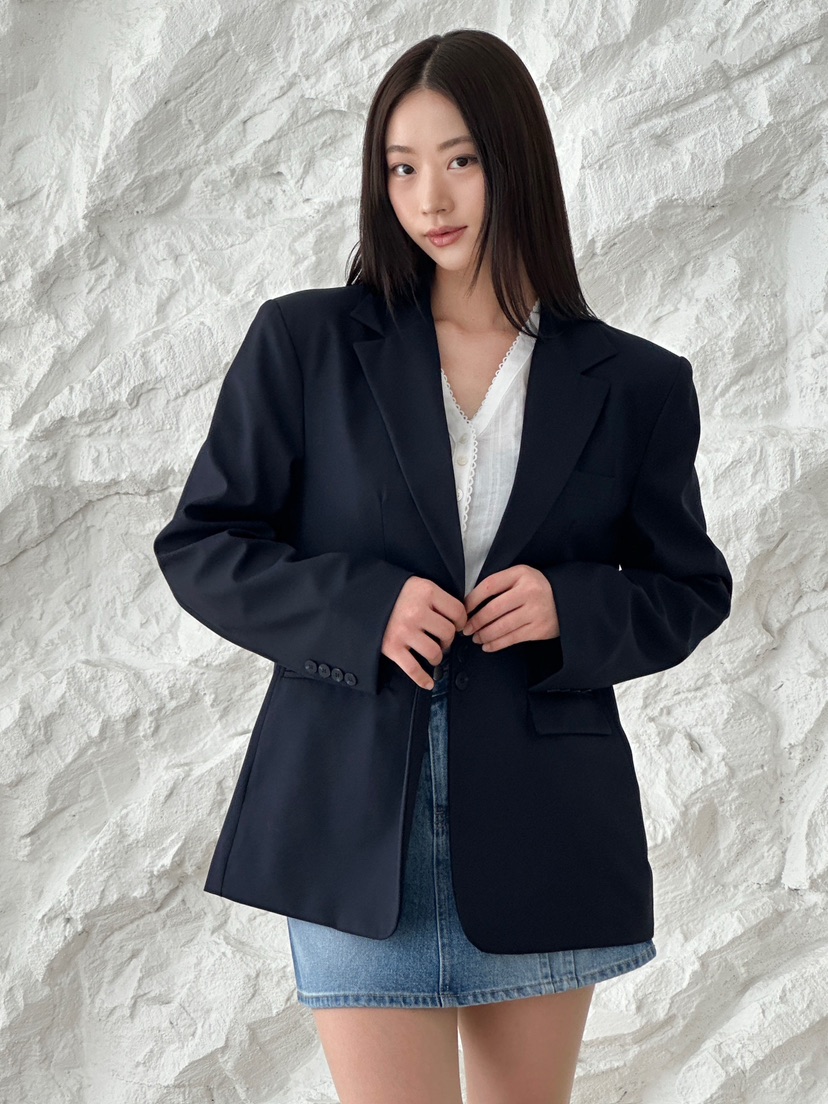 HARZI直郵韓國代購㊣女裝新品推薦人氣休閑25春夏熱賣時尚夾克HARZI夾克