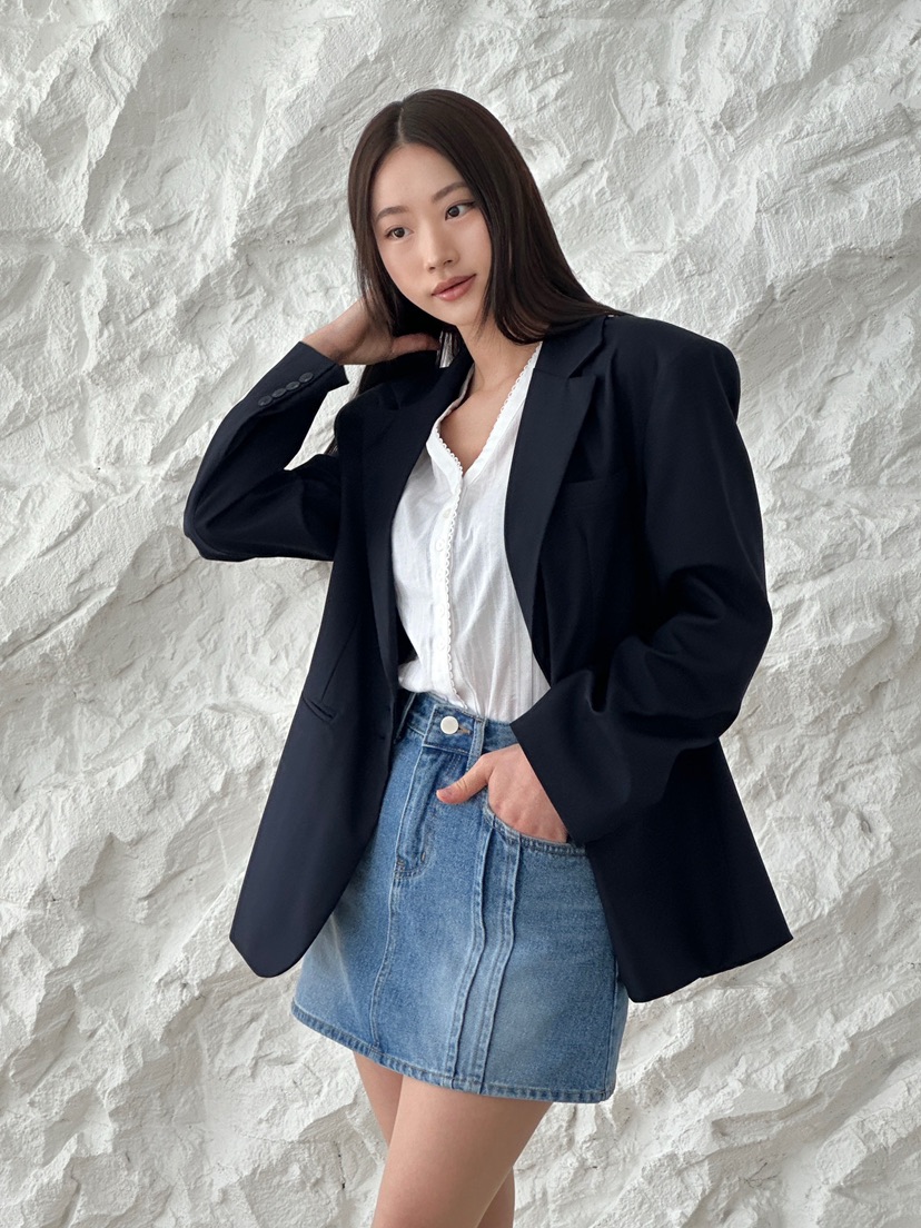 HARZI直郵韓國代購㊣女裝新品推薦人氣休閑25春夏熱賣時尚夾克HARZI夾克