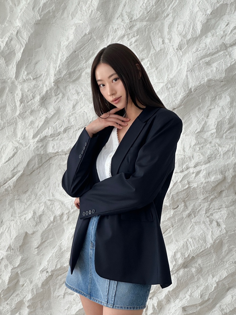 HARZI直郵韓國代購㊣女裝新品推薦人氣休閑25春夏熱賣時尚夾克HARZI夾克