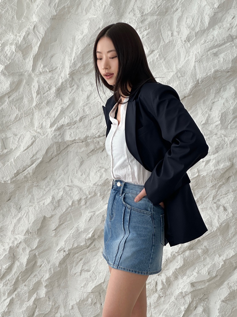 HARZI直郵韓國代購㊣女裝新品推薦人氣休閑25春夏熱賣時尚夾克HARZI夾克