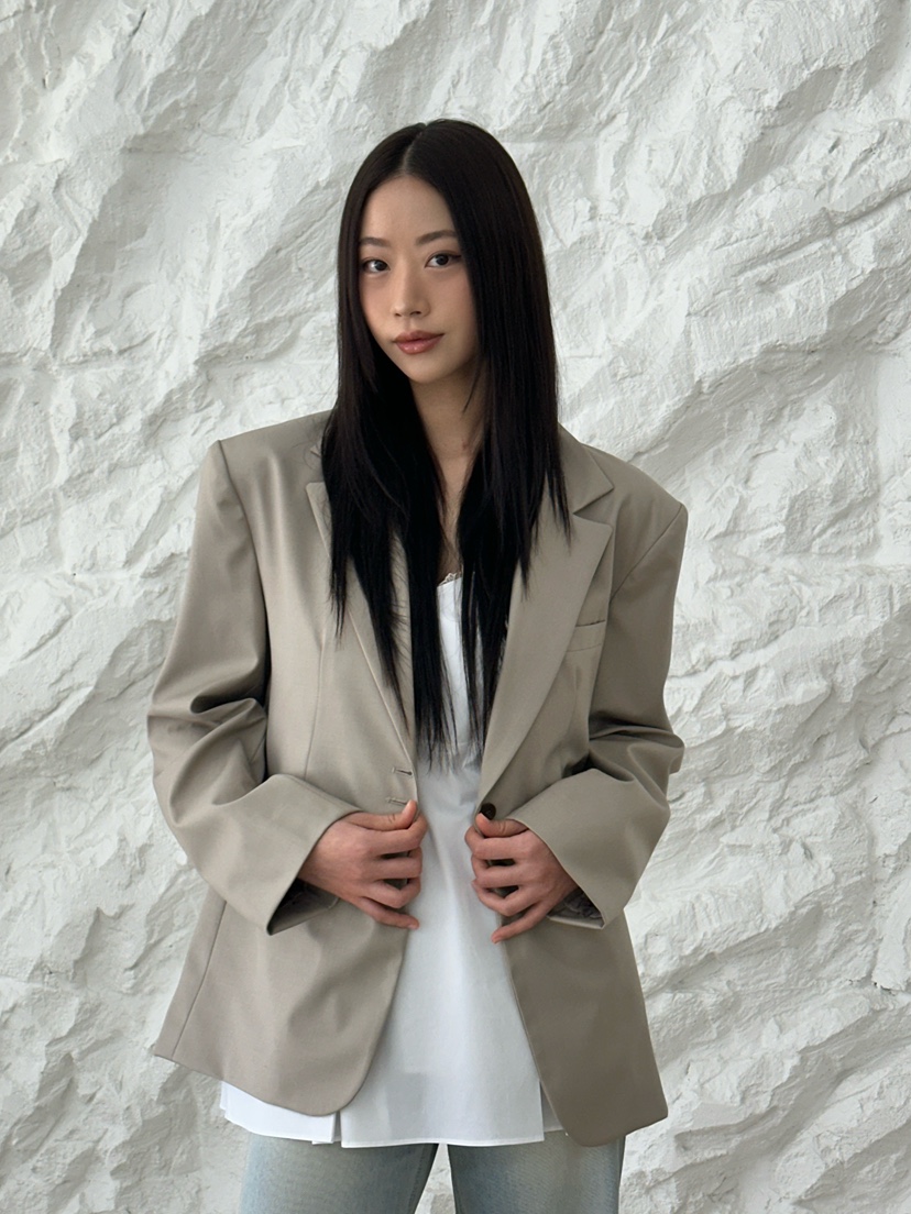 HARZI直郵韓國代購㊣女裝新品推薦人氣休閑25春夏熱賣時尚夾克HARZI夾克