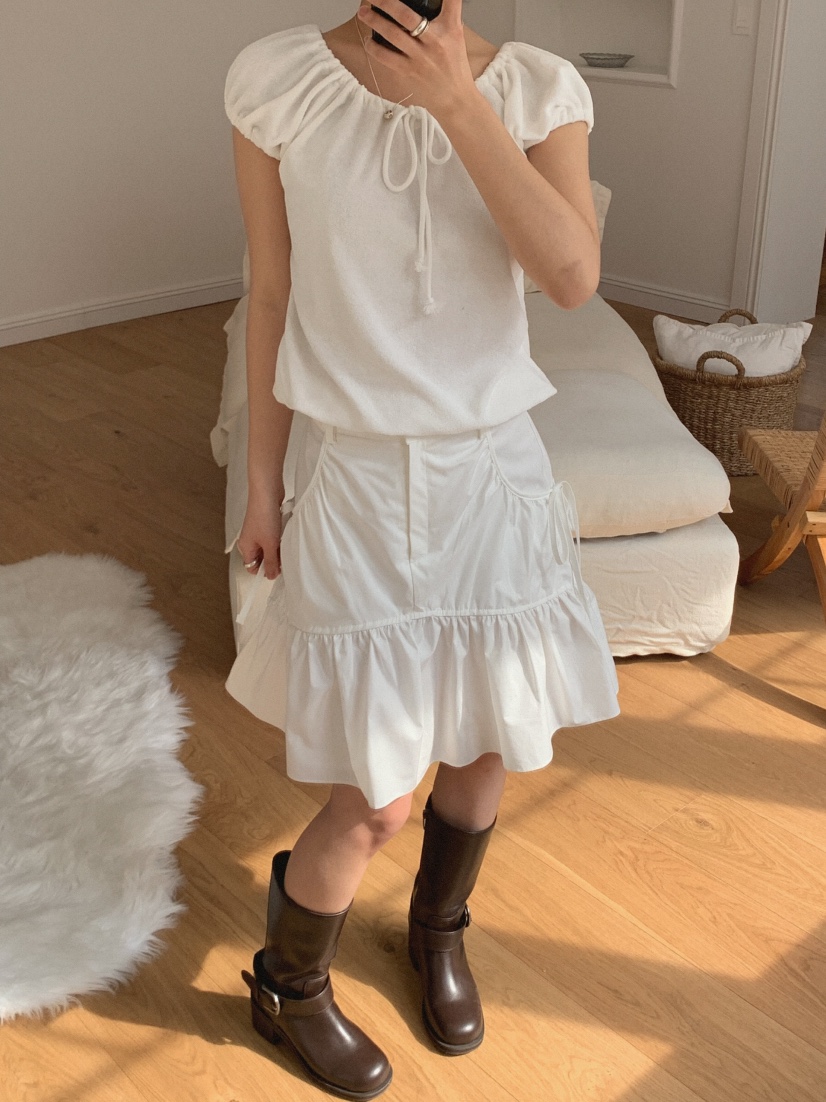 SLAT直郵韓國代購㊣女裝新款25春夏休閑熱賣職業時尚推薦T恤UNICOT恤