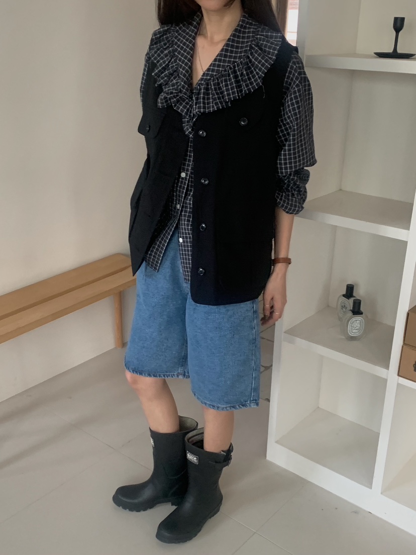 CAMEL-P直郵韓國代購㊣女裝新品熱賣馬甲Came_l 家馬甲