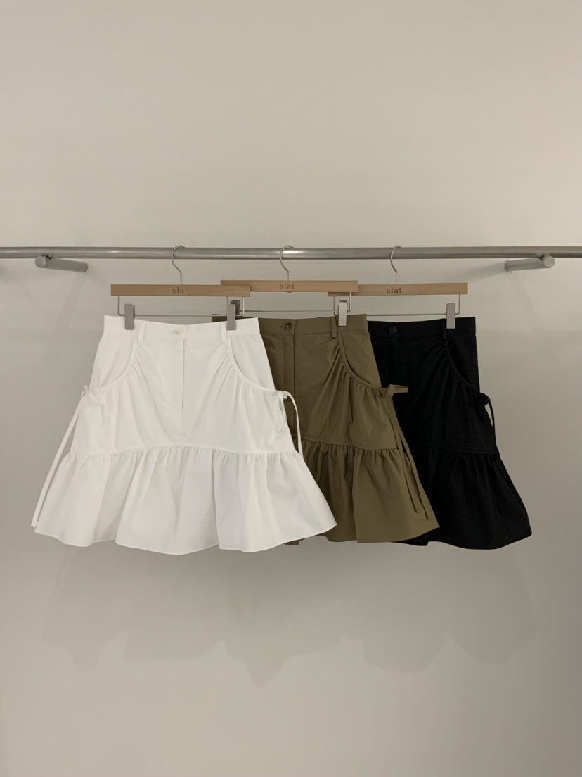 SLAT韓國直郵㊣女裝新品職業時尚人氣25春夏熱賣休閑推薦短裙UNICO短裙