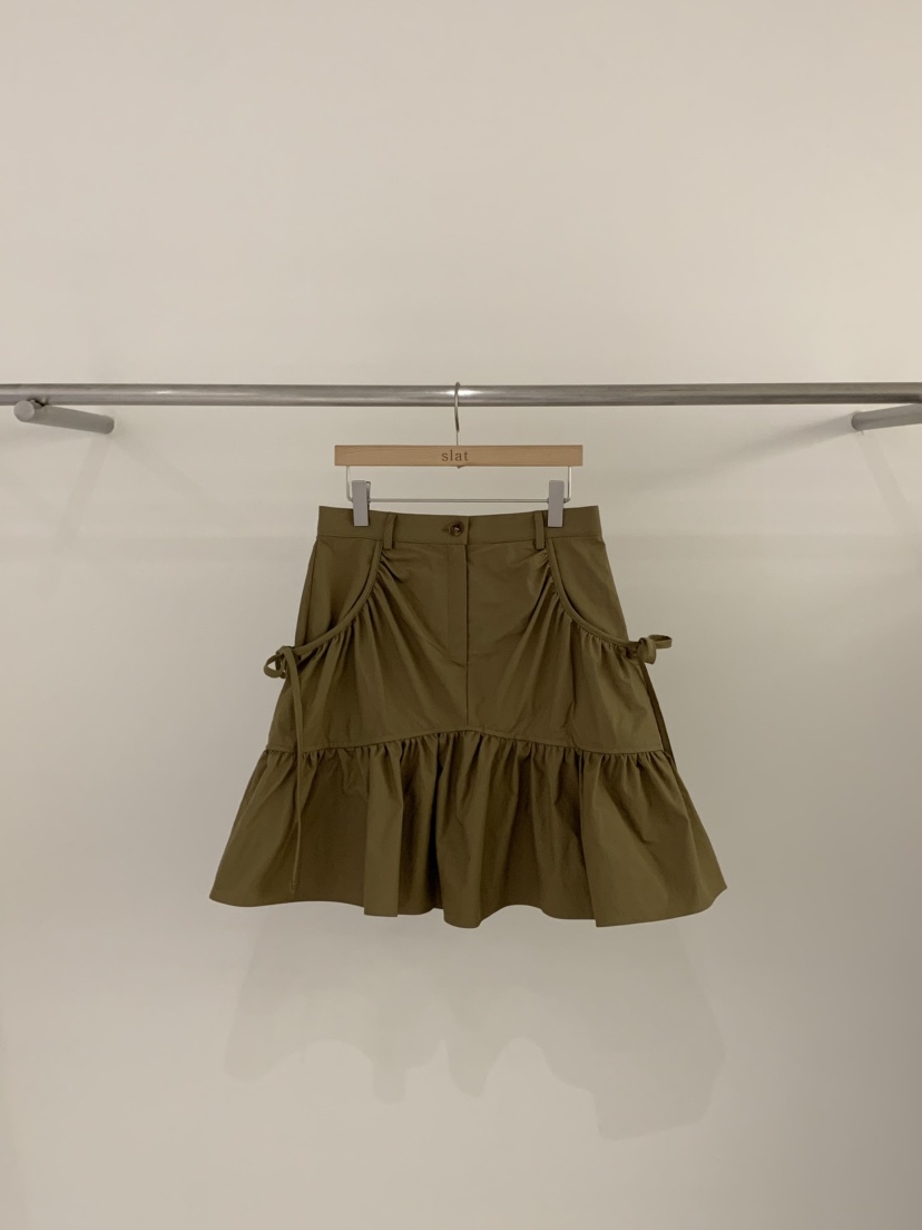 SLAT韓國直郵㊣女裝新品職業時尚人氣25春夏熱賣休閑推薦短裙UNICO短裙圖色1