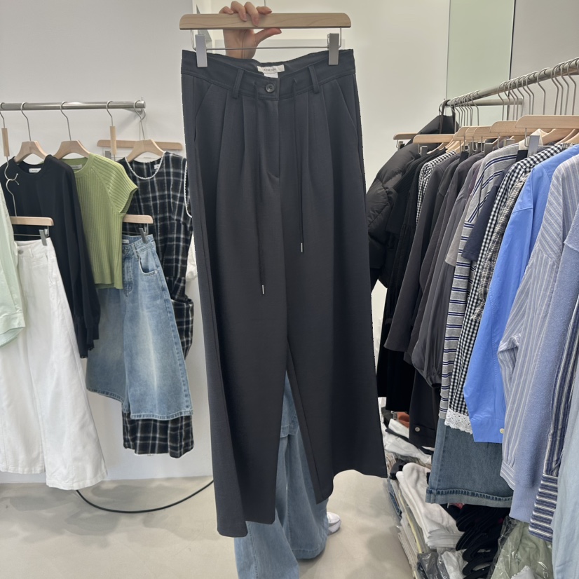 RIVER RAIN直郵韓國代購㊣女裝新款推薦時尚熱賣職業休閑褲RIVER RAIN休閑褲圖色2