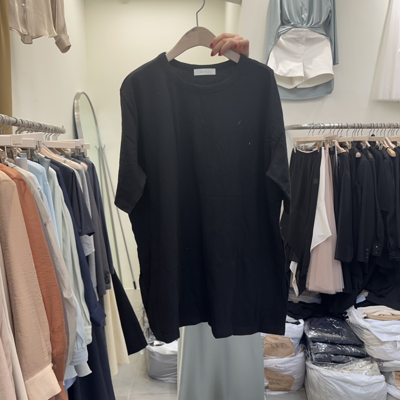 THE LOW韓國直郵㊣東大門實拍女裝新品人氣職業推薦25春夏T恤THE LOWT恤圖色3