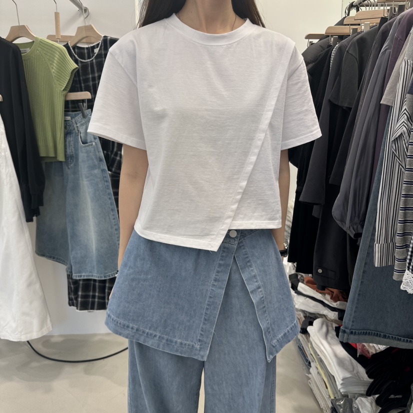 RIVER RAIN直郵韓國代購㊣女裝新款推薦25春夏熱賣休閑T恤RIVER RAINT恤圖色4