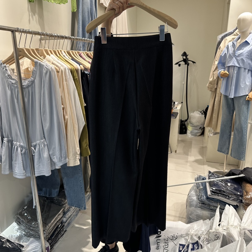 U-HA直郵韓國代購㊣女裝新品職業休閑時尚熱賣25春夏休閑褲uha休閑褲