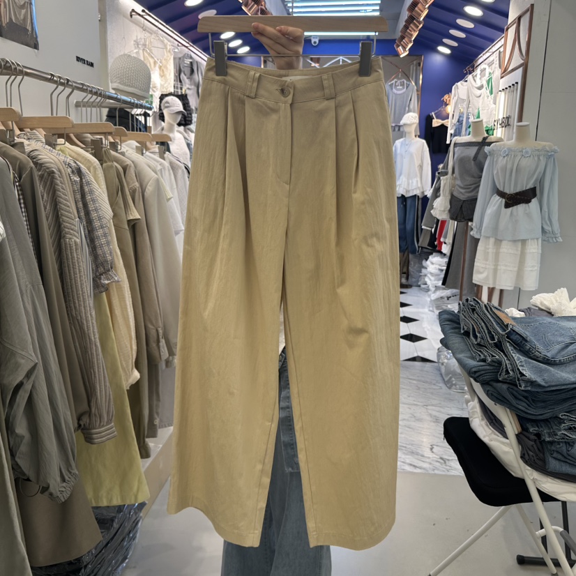 RIVER RAIN韓國直郵㊣女裝新款時尚職業休閑推薦熱賣休閑褲RIVER RAIN休閑褲圖色1