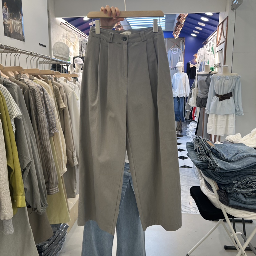 RIVER RAIN韓國直郵㊣女裝新款時尚職業休閑推薦熱賣休閑褲RIVER RAIN休閑褲圖色2