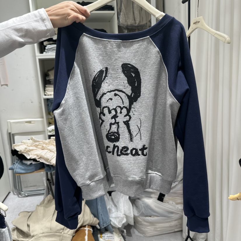 MAY DOROYHY韓國直郵㊣女裝新品人氣職業25春夏時尚休閑衛衣MAY DOROYHY衛衣圖色2