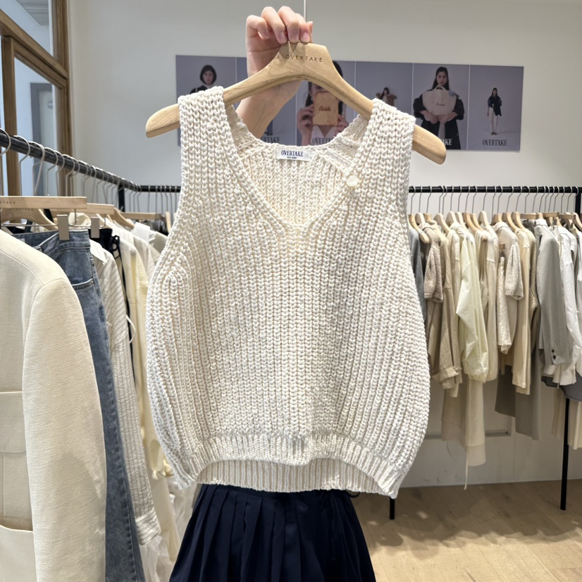 OVERTAKE韓國直郵㊣東大門實拍女裝新品人氣吊帶背心不含內搭OVERTAKE吊帶/背心圖色3