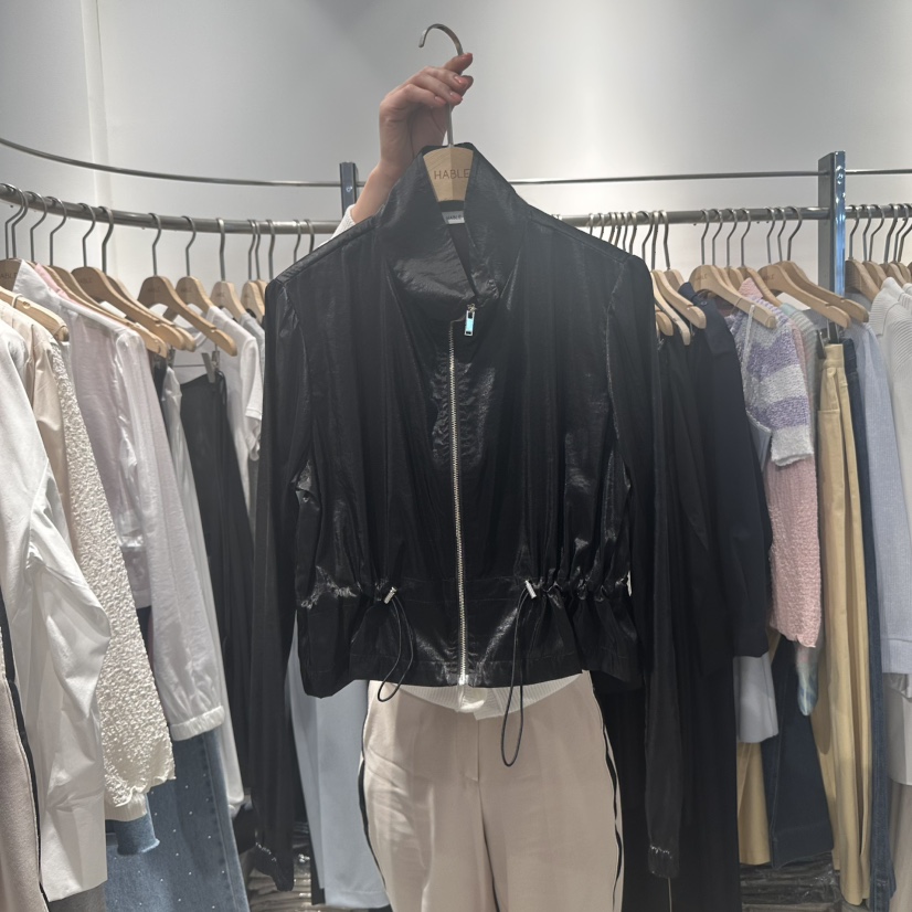 HABLE韓國直郵㊣東大門實拍女裝新品人氣25春夏職業熱賣夾克HABLE夾克圖色1