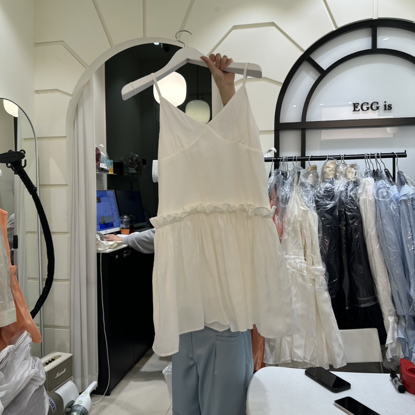 EGG IS直郵韓國代購㊣女裝新品熱賣時尚休閑職業人氣連衣裙EGG IS連衣裙圖色2