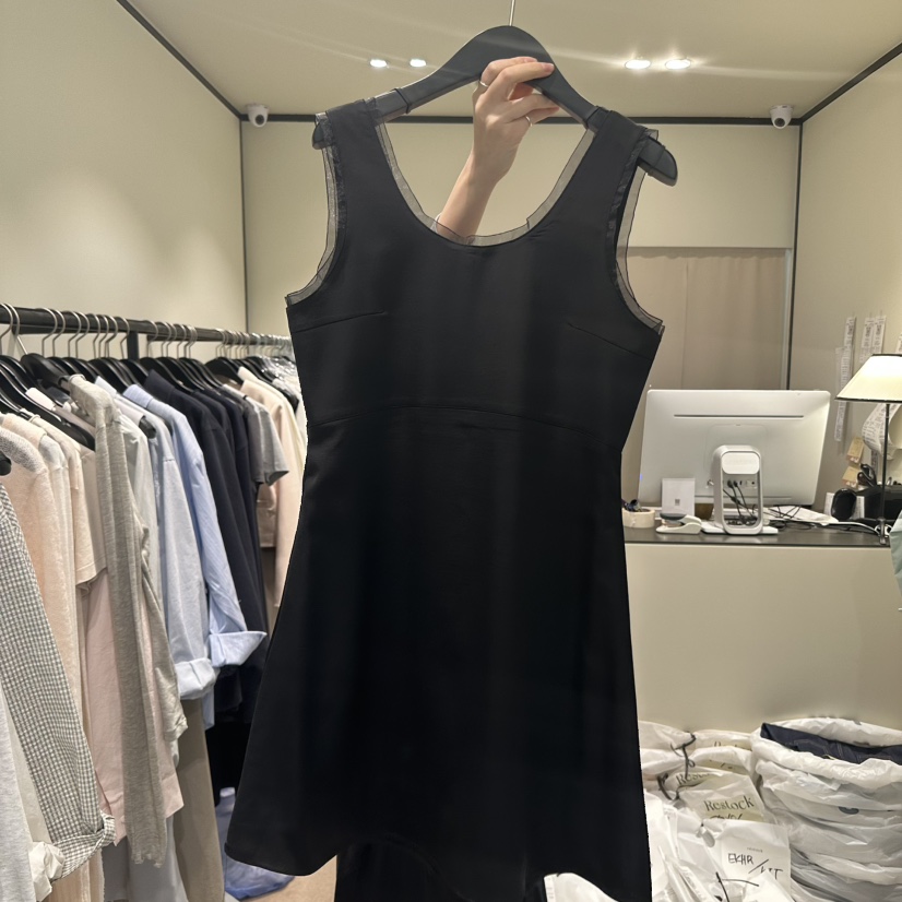 RE STOCK直郵韓國代購㊣女裝新品休閑職業時尚推薦熱賣連衣裙RE STOCK連衣裙圖色2