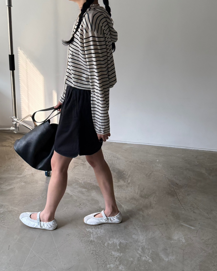 JADEMARKET韓國直郵女士新品熱賣休閑職業25春夏針織衫連帽JADE MARKET針織衫