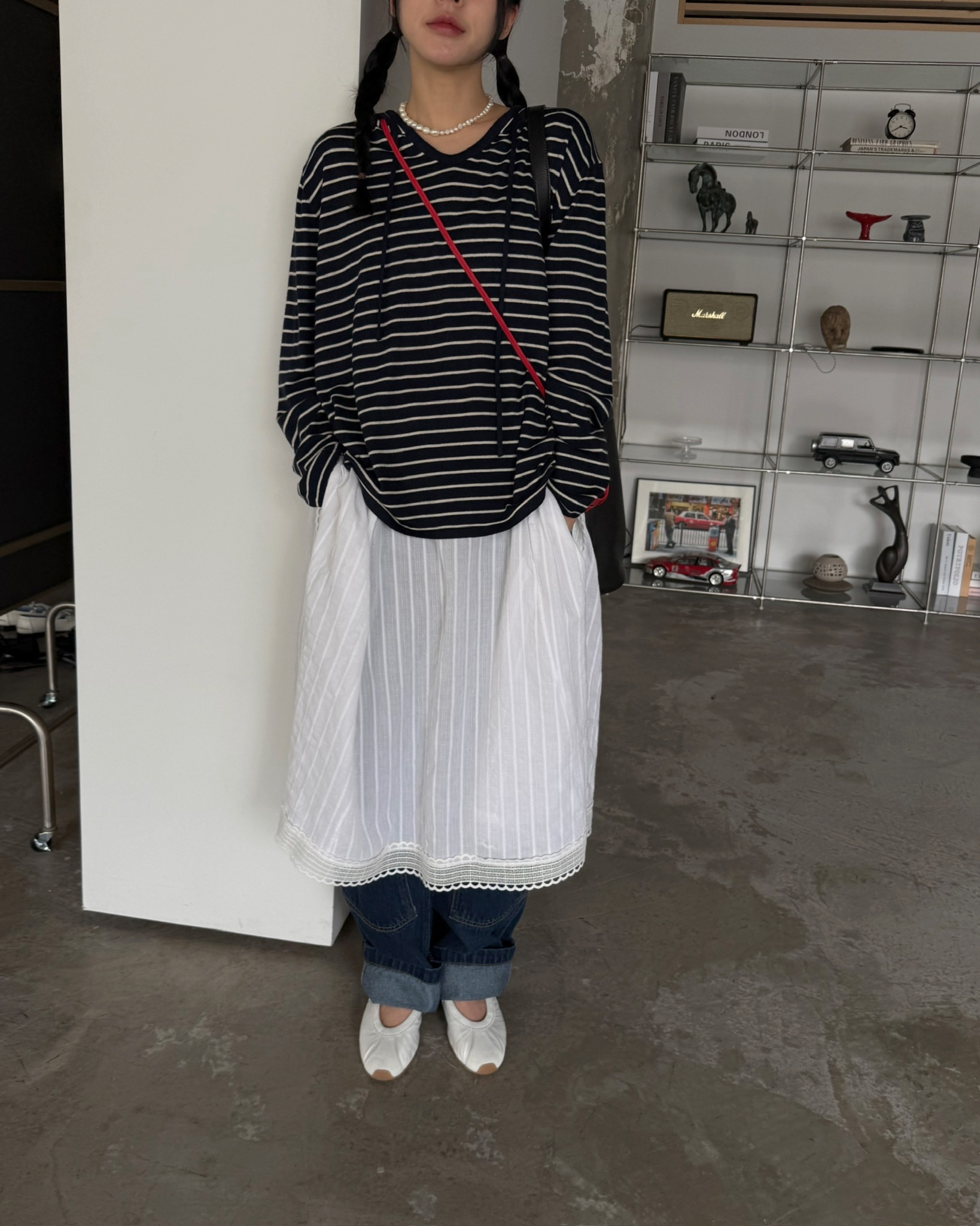 JADEMARKET韓國直郵女士新品熱賣休閑職業25春夏針織衫連帽JADE MARKET針織衫