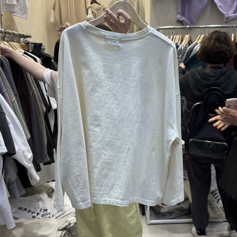 REPLAY東大門實拍女裝新品25春夏推薦真品時尚職業休閑長袖T恤REPLAY長袖T恤