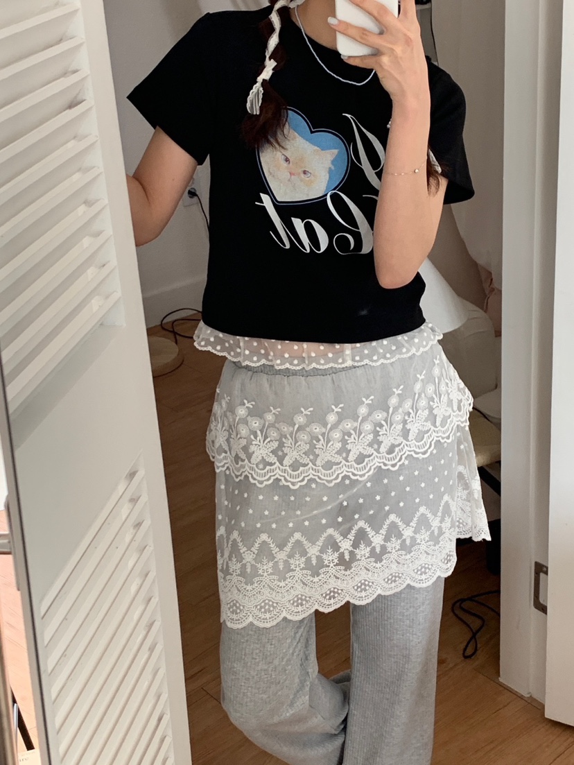 MORE THAN-P東大門代購女士新款推薦休閑25春夏職業熱賣裙褲MORE THAN裙褲