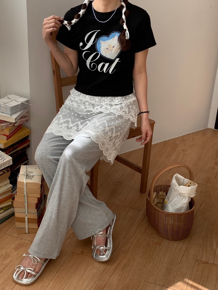 MORE THAN-P東大門代購女士新款推薦休閑25春夏職業熱賣裙褲MORE THAN裙褲