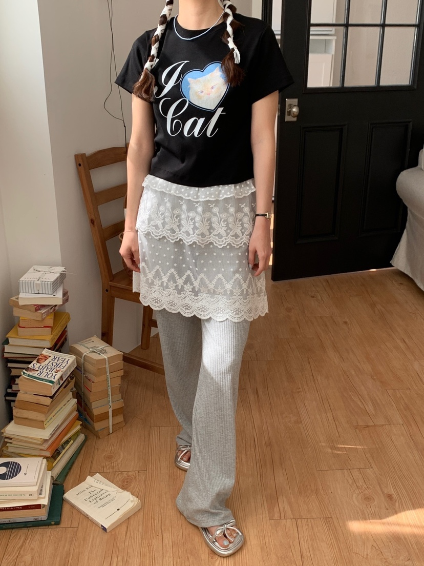 MORE THAN-P東大門代購女士新款推薦休閑25春夏職業熱賣裙褲MORE THAN裙褲