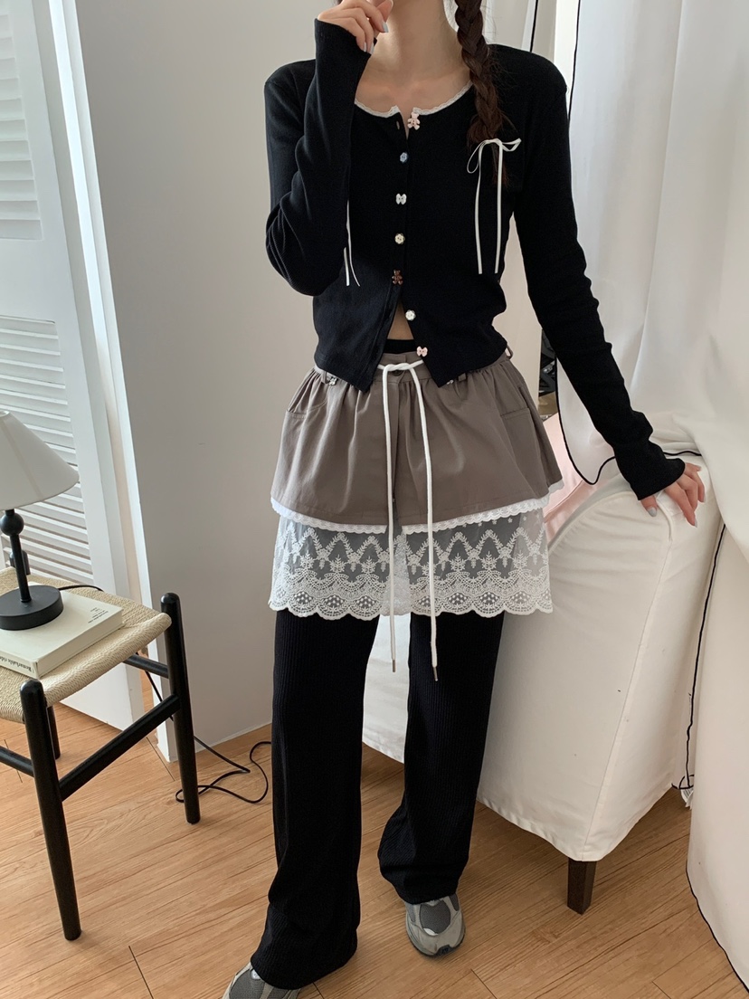 MORE THAN-P東大門代購女士新款推薦休閑25春夏職業熱賣裙褲MORE THAN裙褲