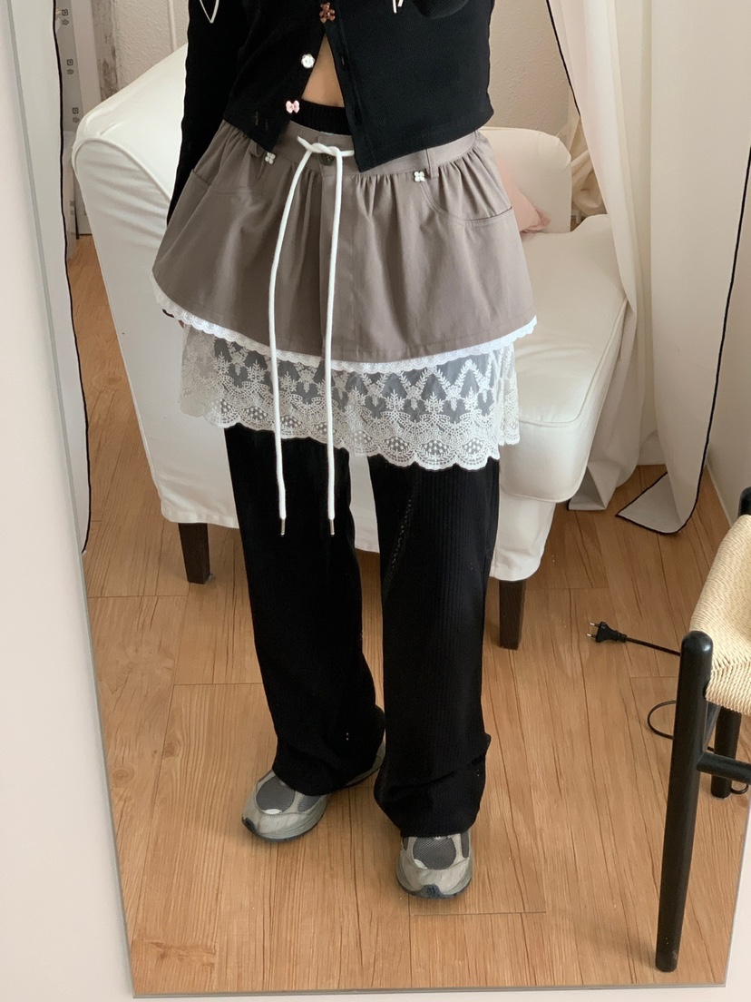 MORE THAN-P東大門代購女士新款推薦休閑25春夏職業熱賣裙褲MORE THAN裙褲