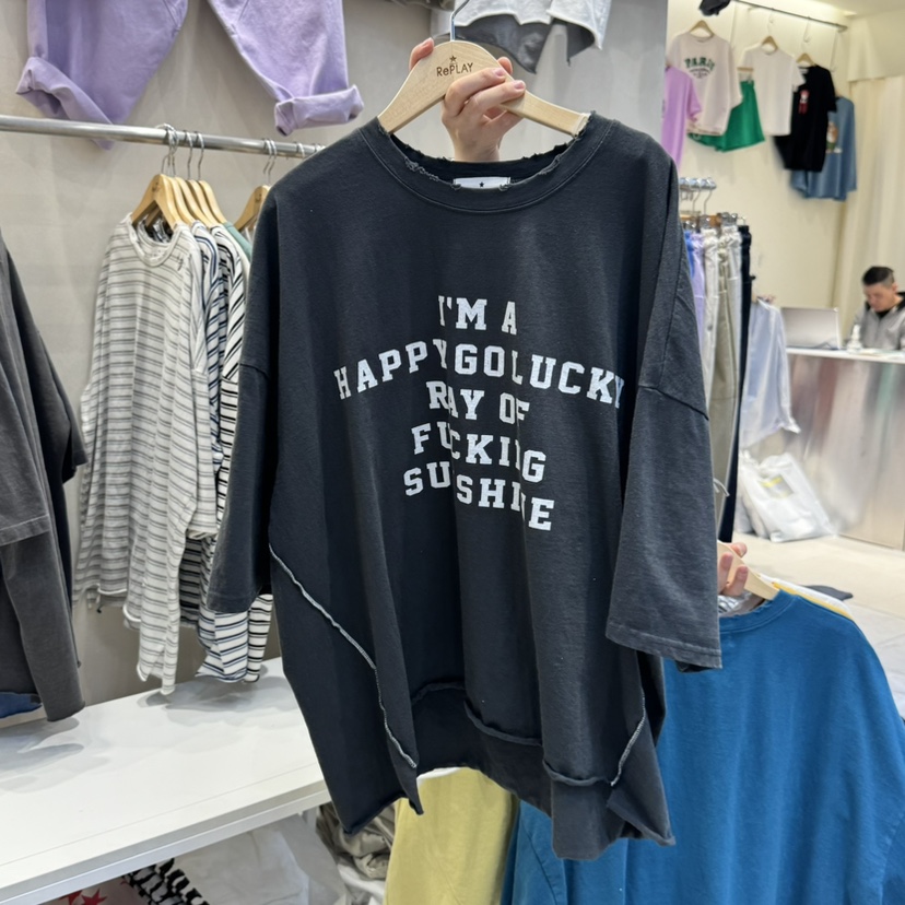 REPLAY東大門實拍女士新款真品25春夏熱賣休閑時尚職業人氣T恤REPLAYT恤圖色4