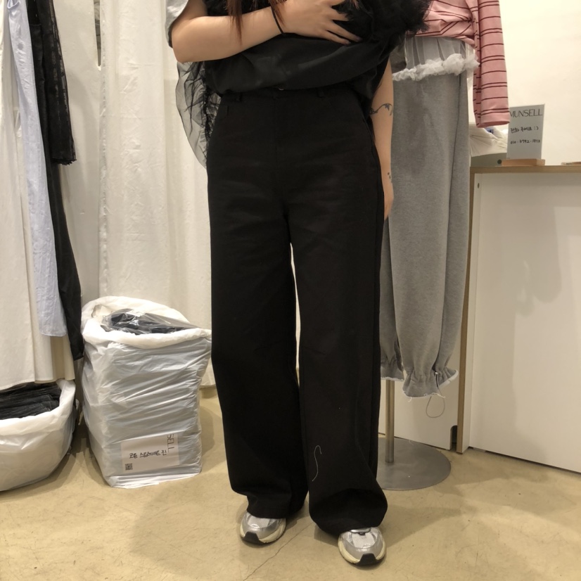 MUNSELL東大門直郵女士新款真品人氣推薦職業牛仔褲直筒牛仔MUNSELL牛仔褲圖色2