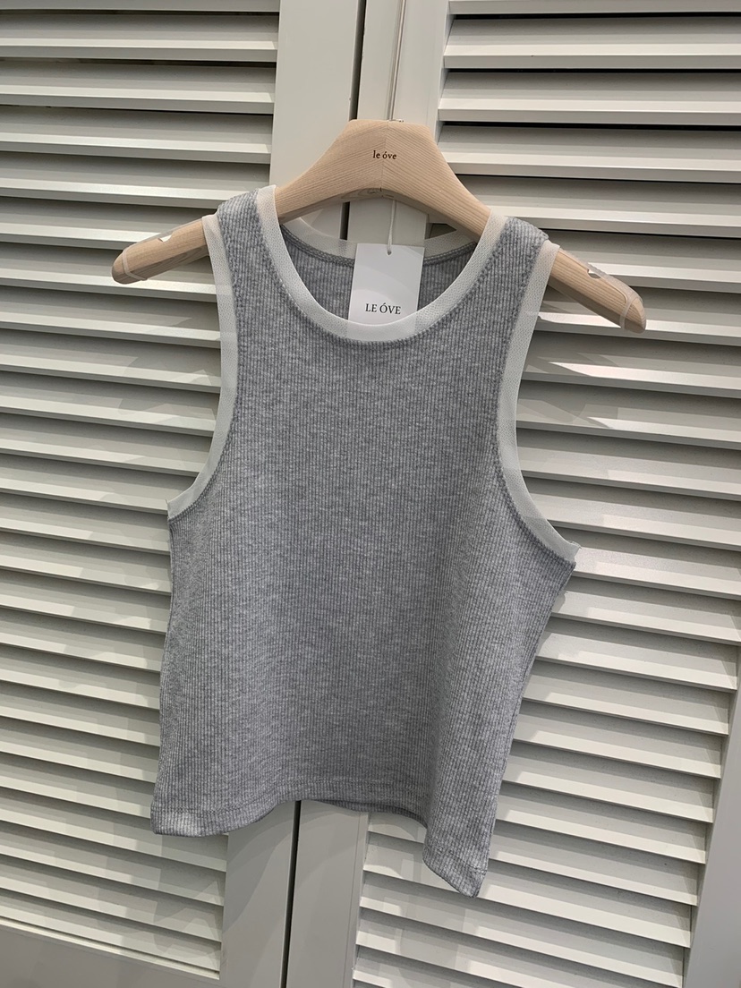 LE OVE/VERDI東大門實拍女裝新品時尚休閑推薦熱賣吊帶背心LE OVE/VERDI吊帶/背心圖色3