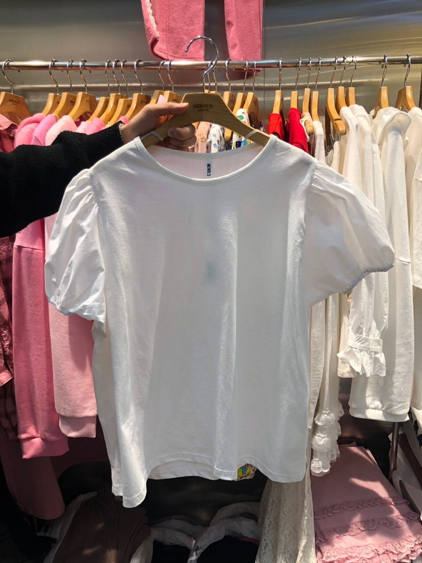 MENDL S東大門直郵女士新款25春夏休閑熱賣時尚推薦人氣T恤MENDL ST恤圖色1