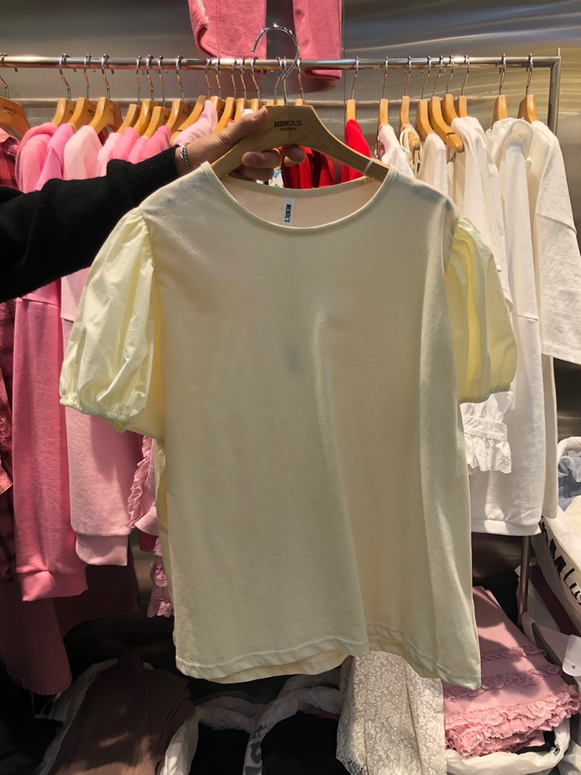 MENDL S東大門直郵女士新款25春夏休閑熱賣時尚推薦人氣T恤MENDL ST恤圖色2