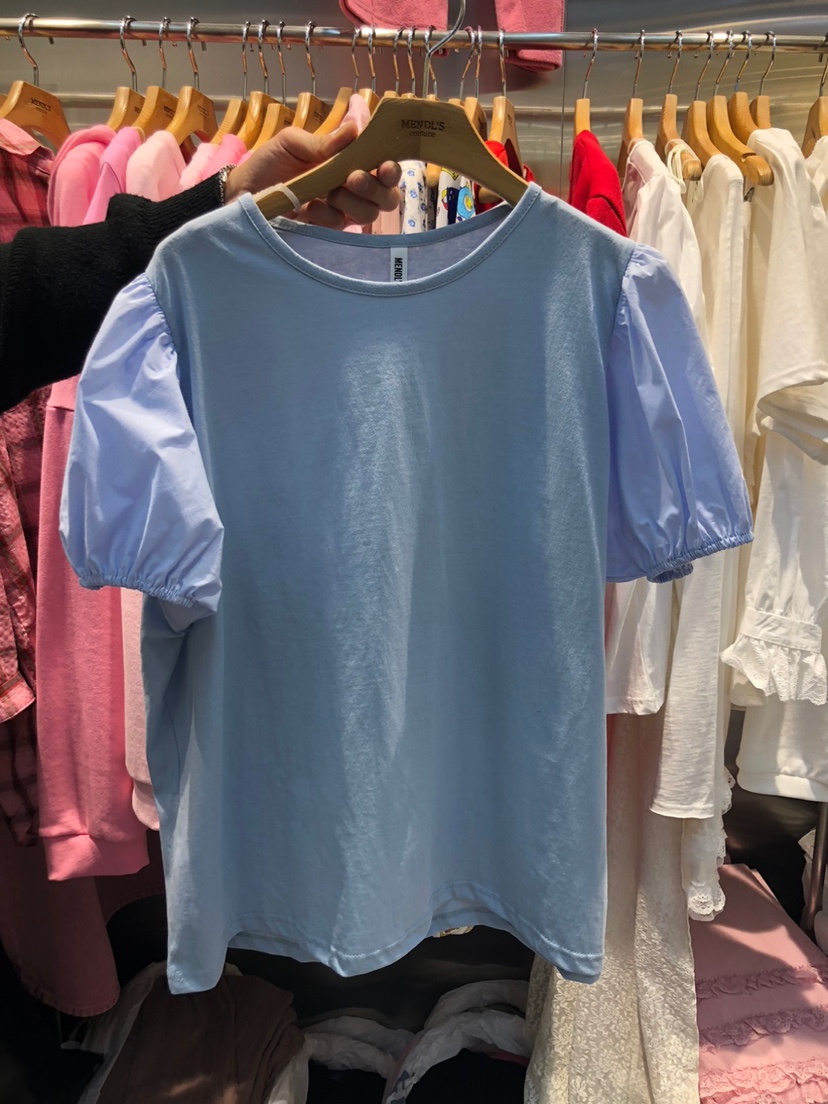 MENDL S東大門直郵女士新款25春夏休閑熱賣時尚推薦人氣T恤MENDL ST恤圖色3