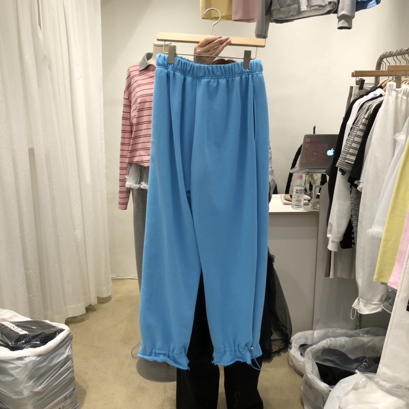MUNSELL韓國代購女士新品人氣職業時尚25春夏真品休閑休閑褲MUNSELL休閑褲