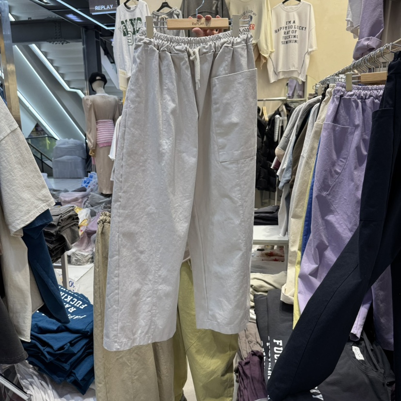REPLAY韓國直郵女士新款休閑熱賣25春夏真品人氣時尚休閑褲REPLAY休閑褲圖色2