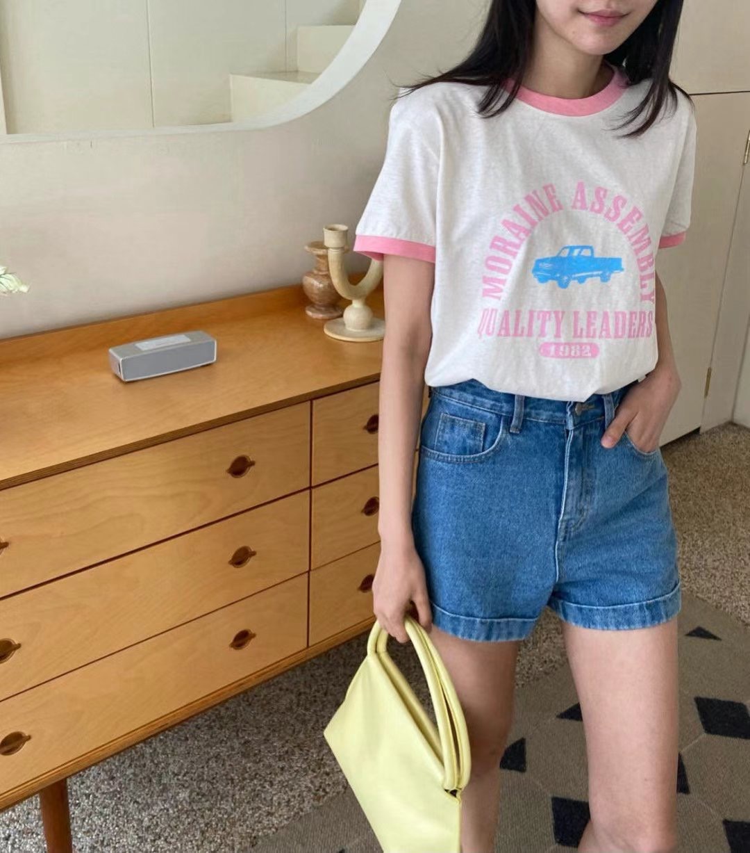 ANN DIANA-앤다이아나-T東大門代購女士新款推薦25春夏T恤ANN DIANAT恤