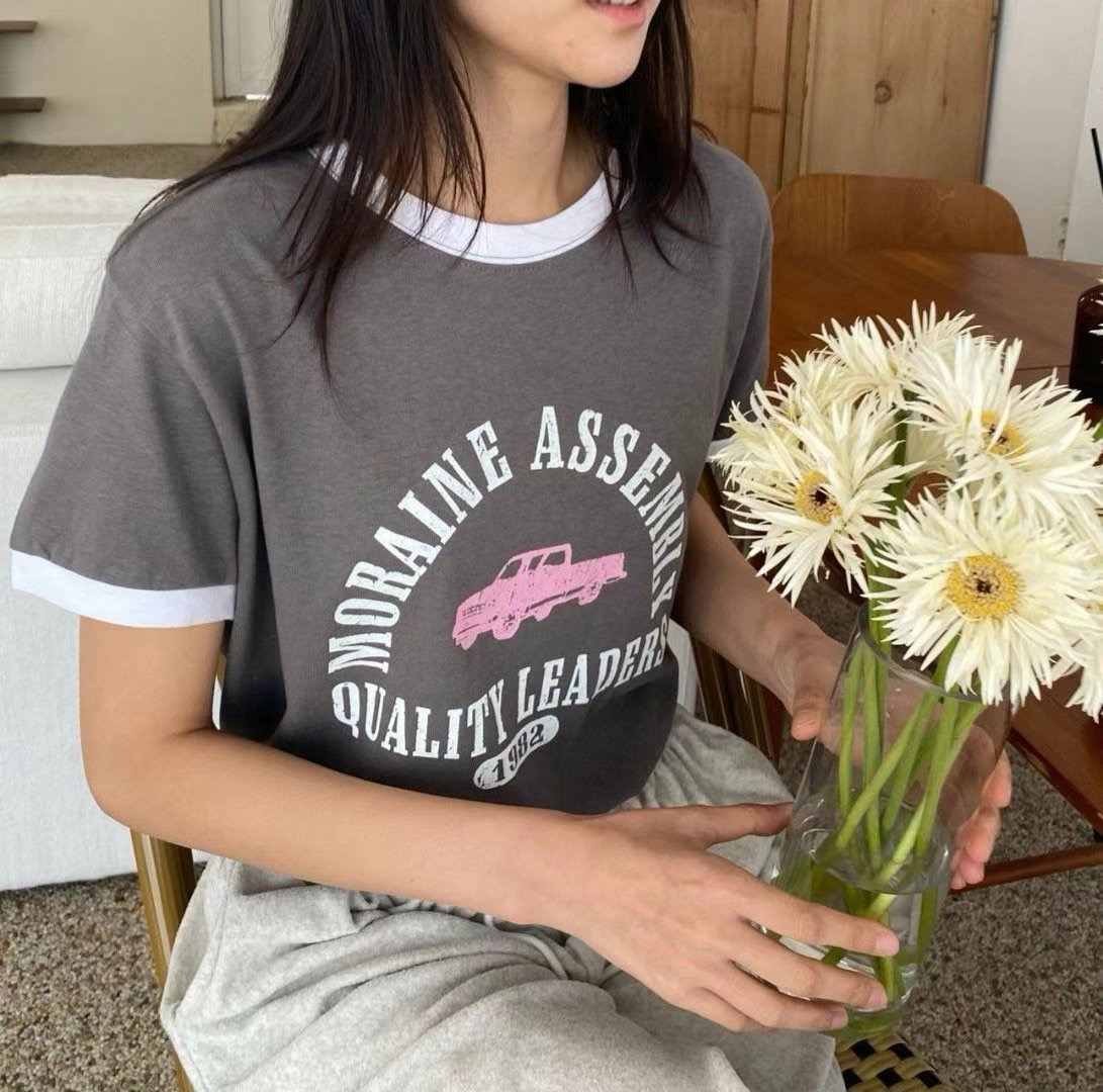 ANN DIANA-앤다이아나-T東大門代購女士新款推薦25春夏T恤ANN DIANAT恤