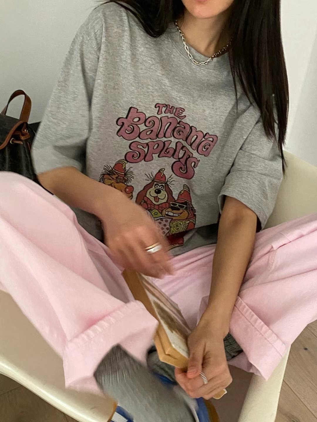ANN DIANA-앤다이아나-T東大門實拍女士新款熱賣職業T恤ANN DIANAT恤